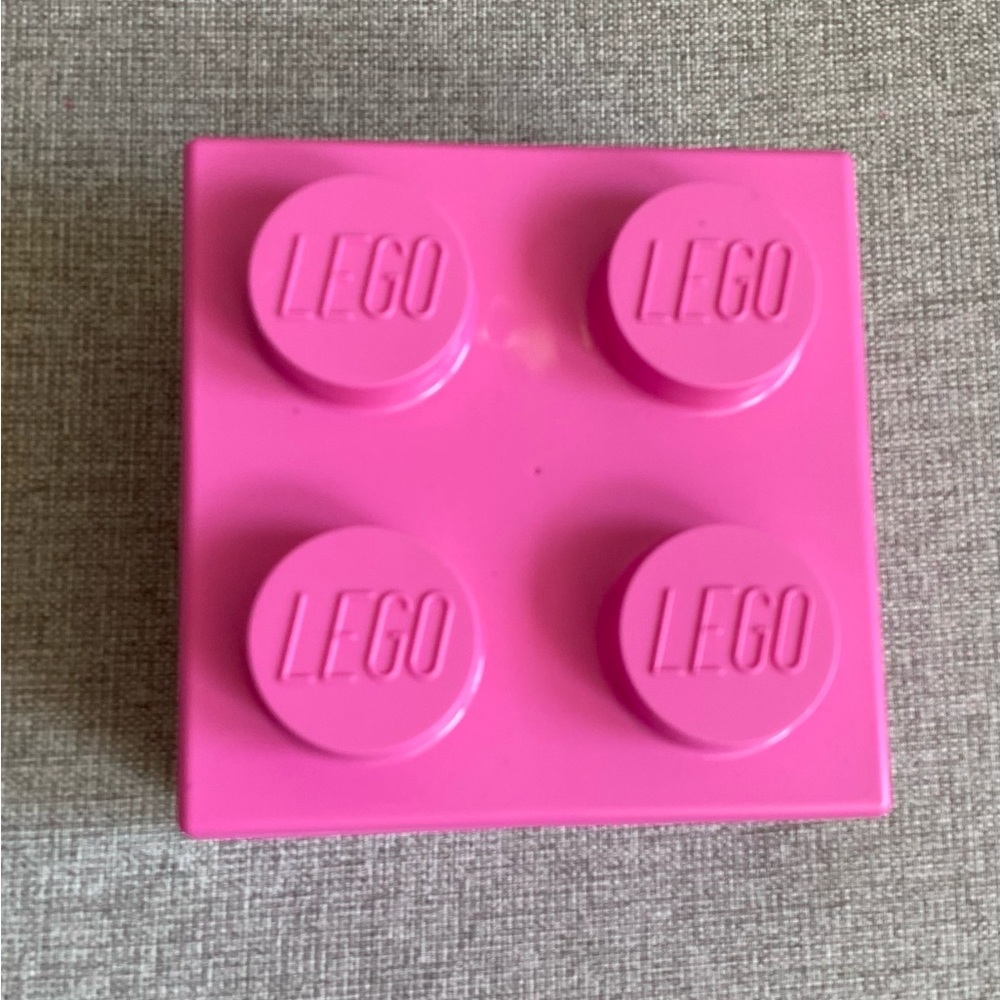 LEGO Pink Storage Brick